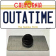 California Outtatime Novelty Metal Hat Pin