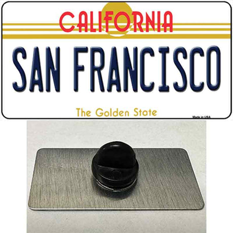 San Francisco California Novelty Metal Hat Pin