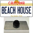 Beach House California Novelty Metal Hat Pin