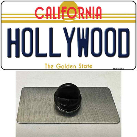 Hollywood California Novelty Metal Hat Pin