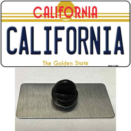 California Novelty Metal Hat Pin