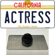 Actress California Novelty Metal Hat Pin