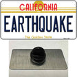 Earthquake California Novelty Metal Hat Pin