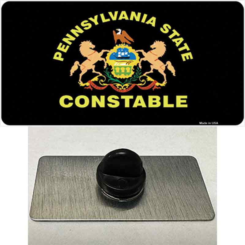 PA Constable Star Seal Novelty Metal Hat Pin