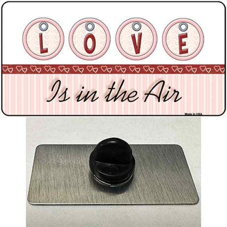 Love Is In The Air Novelty Metal Hat Pin