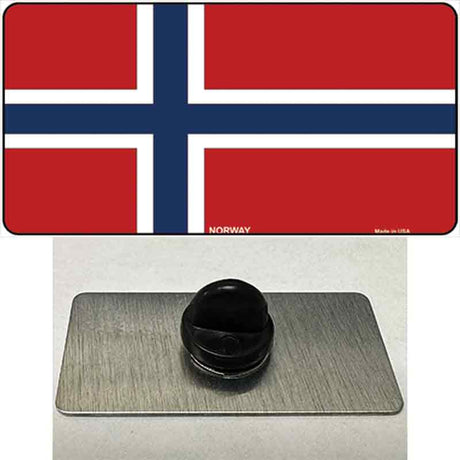 Norway Flag Novelty Metal Hat Pin