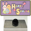 Happy Spring Yellow Novelty Metal Hat Pin