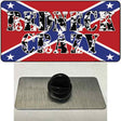 Redneck Crazy Novelty Metal Hat Pin