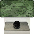 Green Camouflage Novelty Metal Hat Pin