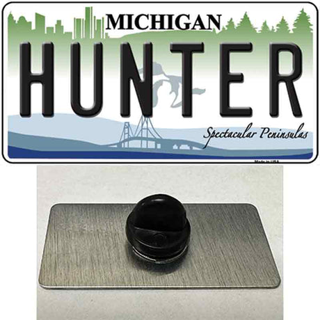 Hunter Michigan State Novelty Metal Hat Pin