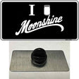 I Love Moonshine Novelty Metal Hat Pin