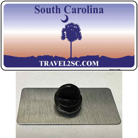 South Carolina Blank Novelty Metal Hat Pin