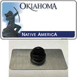 Oklahoma Native America State Blank Novelty Metal Hat Pin