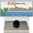 California Lake Tahoe State Blank Novelty Metal Hat Pin