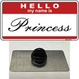 My Name Is Princess Novelty Metal Hat Pin