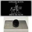 Cowgirl Butts Drive Me Nuts Novelty Metal Hat Pin