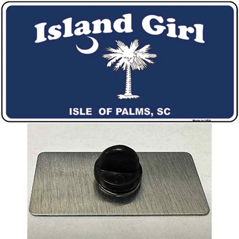 Island Girl Novelty Metal Hat Pin