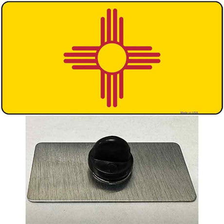 New Mexico State Flag Novelty Metal Hat Pin