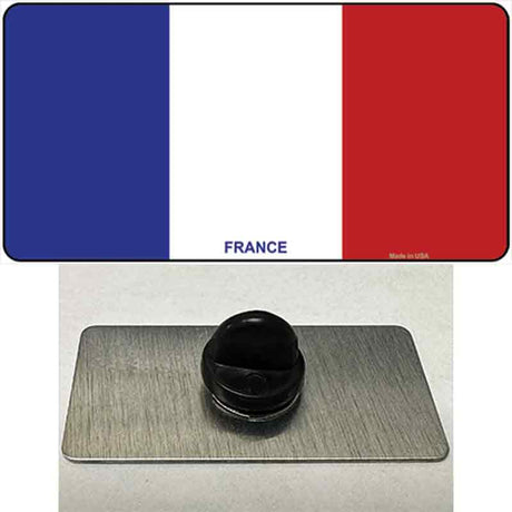 France Flag Novelty Metal Hat Pin