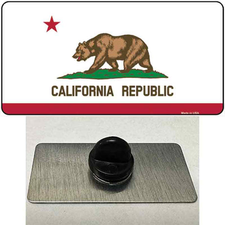 California State Flag Novelty Metal Hat Pin