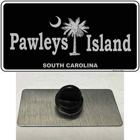 Pawleys Island Black Novelty Metal Hat Pin