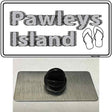 Pawleys Island Flip Flops Novelty Metal Hat Pin