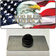 God Bless America Eagle Novelty Metal Hat Pin