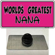 Worlds Greatest Nana Novelty Metal Hat Pin