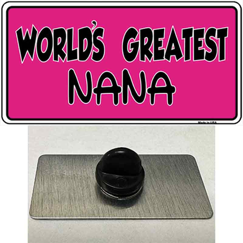 Worlds Greatest Nana Novelty Metal Hat Pin