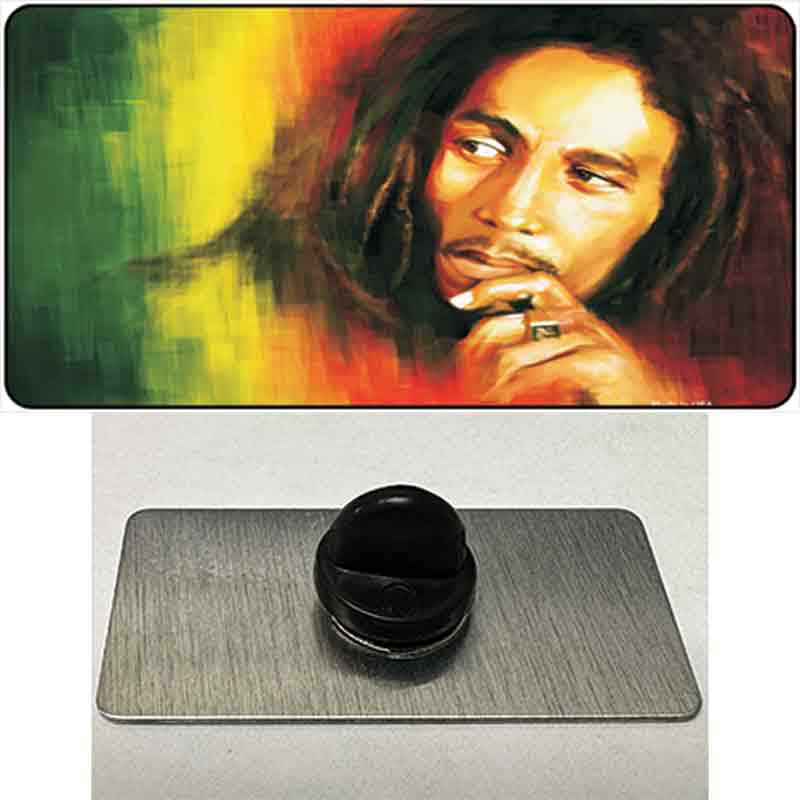 Bob Marley Novelty Metal Hat Pin