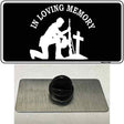 In Loving Memory Cross Novelty Metal Hat Pin