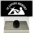 In Loving Memory Lookout Novelty Metal Hat Pin