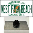 West Palm Beach Florida Novelty Metal Hat Pin