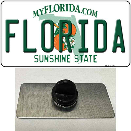 Florida Sunshine State Novelty Metal Hat Pin