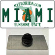 Miami Florida Novelty Metal Hat Pin