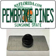 Pembroke Pines Florida Novelty Metal Hat Pin