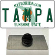 Tampa Florida Novelty Metal Hat Pin