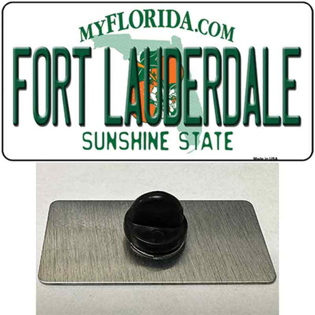 Fort Lauderdale Florida Novelty Metal Hat Pin