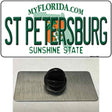 St Petersburg Florida Novelty Metal Hat Pin