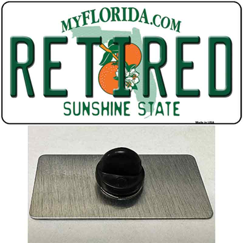 Retired Florida Novelty Metal Hat Pin