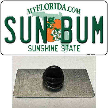 Sun Bum Florida Novelty Metal Hat Pin