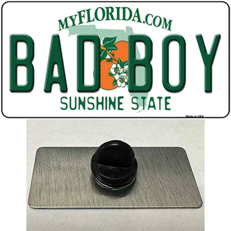 Bad Boy Florida Novelty Metal Hat Pin