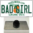 Bad Girl Florida Novelty Metal Hat Pin