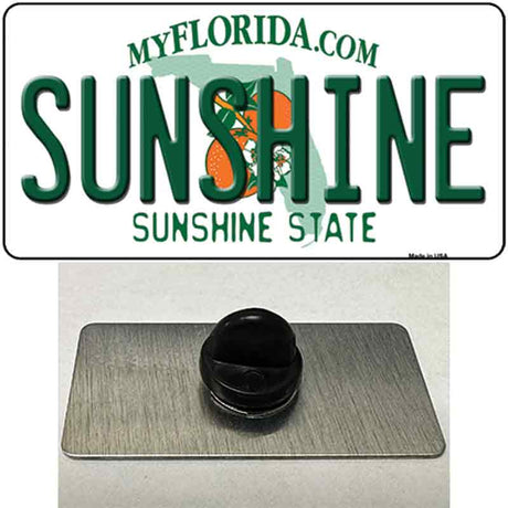 Sunshine Florida Novelty Metal Hat Pin