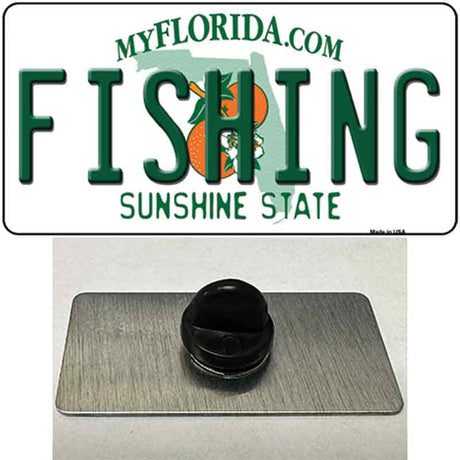 Fishing Florida Novelty Metal Hat Pin