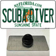 Scuba Diver Florida Novelty Metal Hat Pin