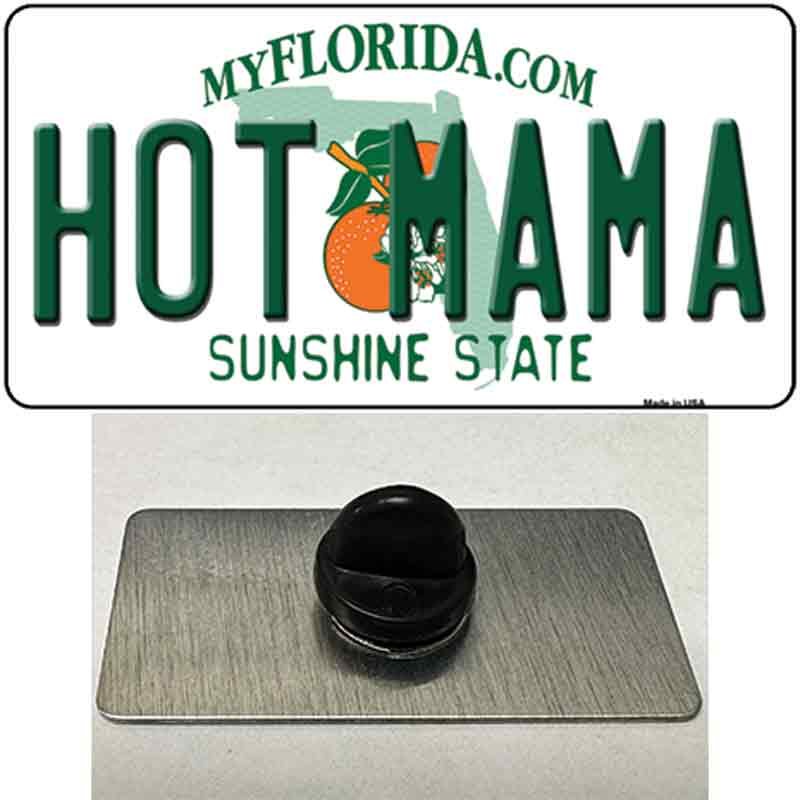 Hot Mama Florida Novelty Metal Hat Pin