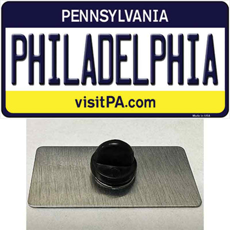 Philadelphia Pennsylvania State Novelty Metal Hat Pin