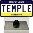 Temple Pennsylvania State Novelty Metal Hat Pin