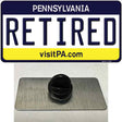 Retired Pennsylvania State Novelty Metal Hat Pin